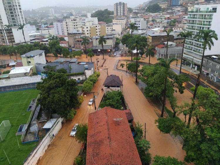 Ubá está entre as cidades que serão atingidas pelas fortes chuvas entre esta segunda e terça