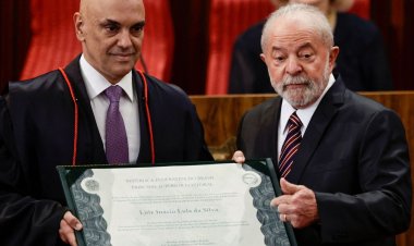 Lula defende democracia em discurso após diplomação