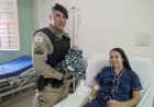 Policiais Militares realizam parto e salvam vida de criança em Visconde do Rio Branco