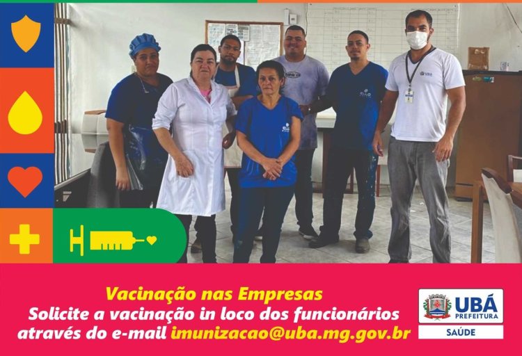 Ubá: Imunização nas Empresas