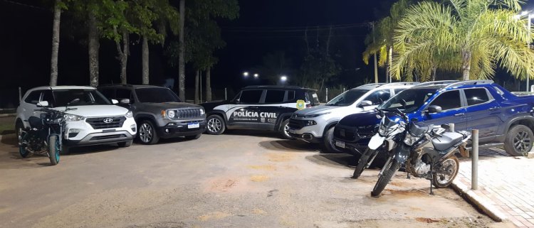 Operação em Ubá resulta em prisões e na apreensão de veículos