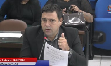 Vereador José Roberto cobra valorização de Ubá por parlamentares e defende candidatura local: Estamos recebendo migalhas
