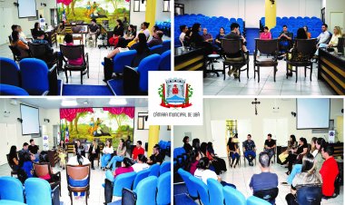 Escola do Legislativo da Câmara Municipal de Ubá realiza Roda de Conversa sobre saúde mental no trabalho