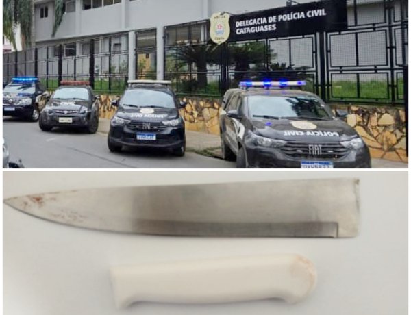 Polícia Civil prende suspeito de tentativa de feminicídio em Cataguases