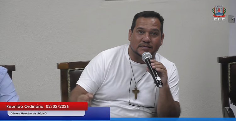 Vereador André Alves declara postura independente e faz alertas sobre rumos de Ubá
