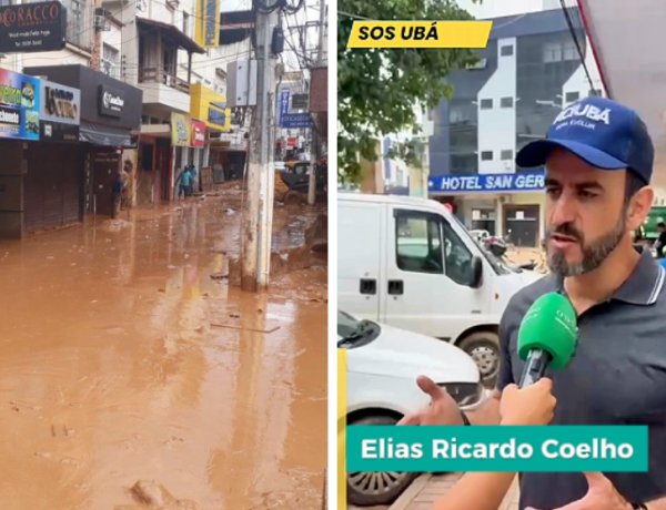 SOS UBÁ: ACIUBÁ mobiliza apoio para reconstrução do comércio e da cidade