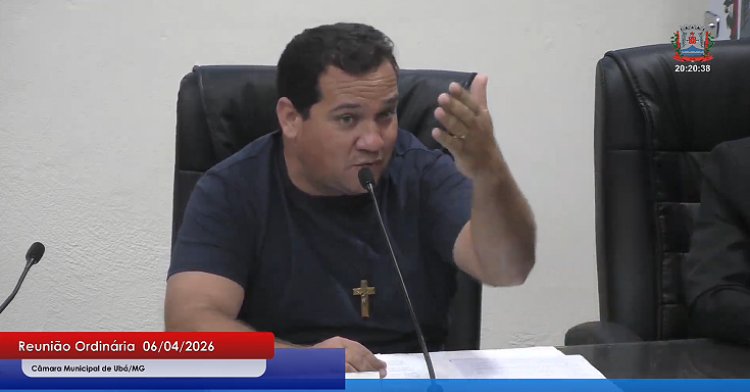 Vereador André Eustáquio cobra transparência sobre recursos das enchentes e solicita melhorias em infraestrutura urbana e rural em Ubá
