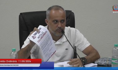 Professor Breno destaca concurso público, cobra terceirizada e elogia incentivo ao esporte em Ubá