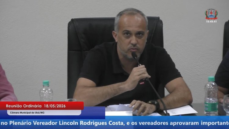 Professor Breno pede esclarecimentos do prefeito e solicita acesso a processo licitatório em Ubá