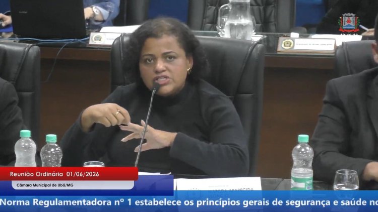 Marilda Leôncio defende capacitação para escuta especializada de crianças vítimas de violência e cobra ações ambientais em Ubá